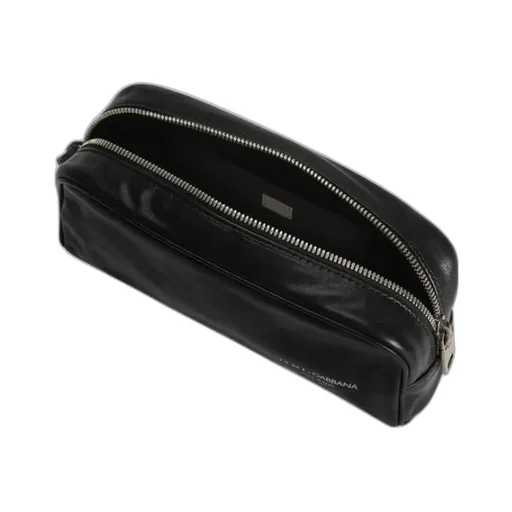 Dolce & Gabbana Tempesta Logo Printed Toiletry Bag