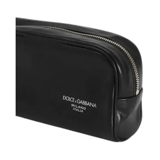 Dolce & Gabbana Tempesta Logo Printed Toiletry Bag
