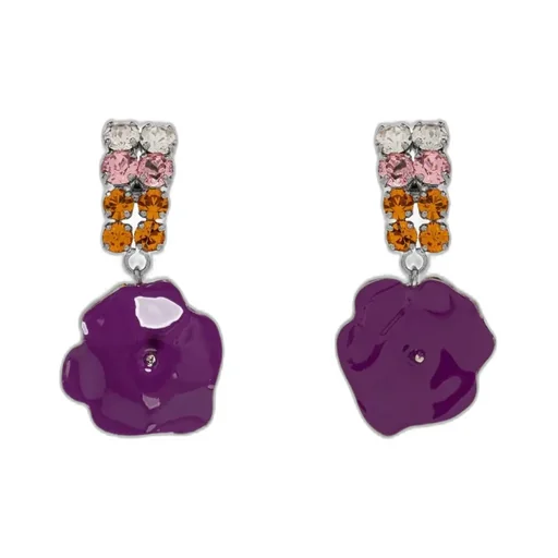 Marni Floral Motif Earrings
