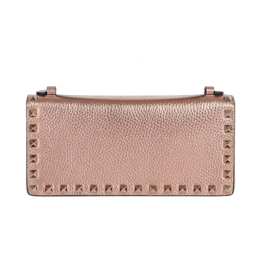 Valentino Garavani Rockstud Foldover Top Small Tote Bag
