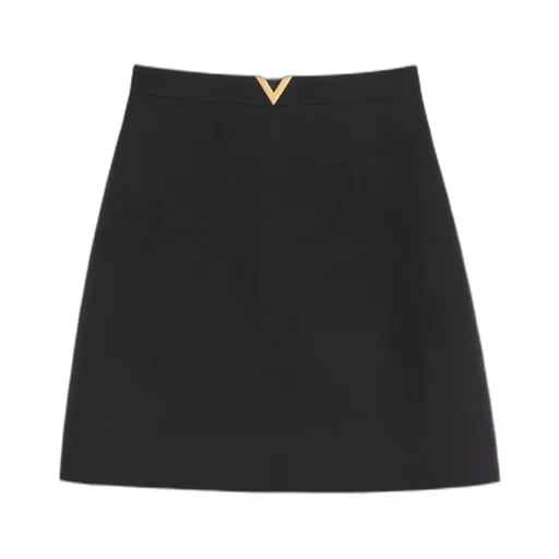 Valentino	Logo Plaque Mini Skirt