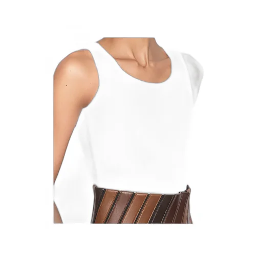 Alaa Crewneck Sleeveless T-Shirt