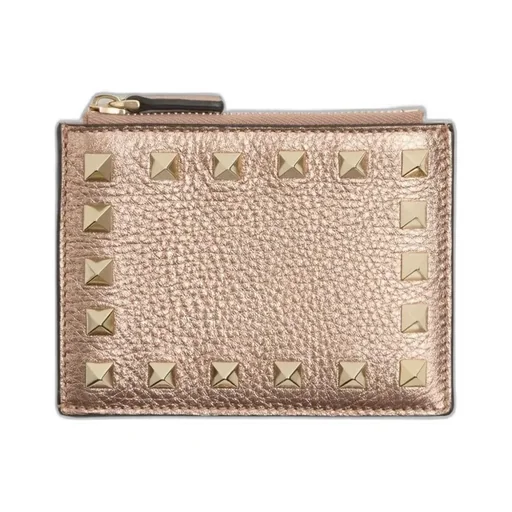 Rockstud Grainy Card Holder