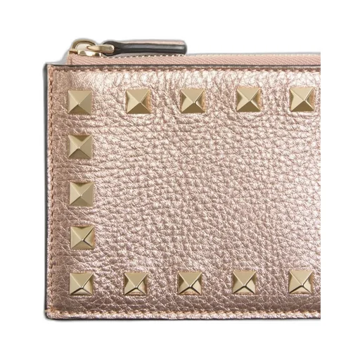 Rockstud Grainy Card Holder