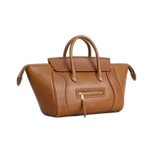 Small New Luggage In Supple Shiny Lambskin