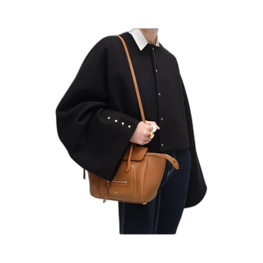 Small New Luggage In Supple Shiny Lambskin