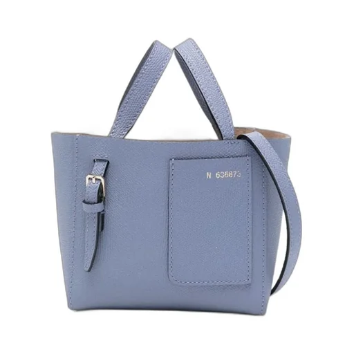 Micro Leather Bucket Bag