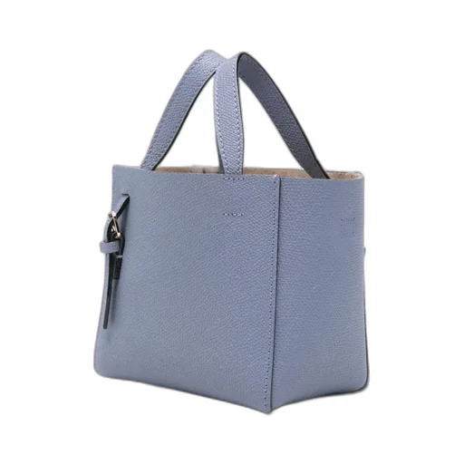 Micro Leather Bucket Bag
