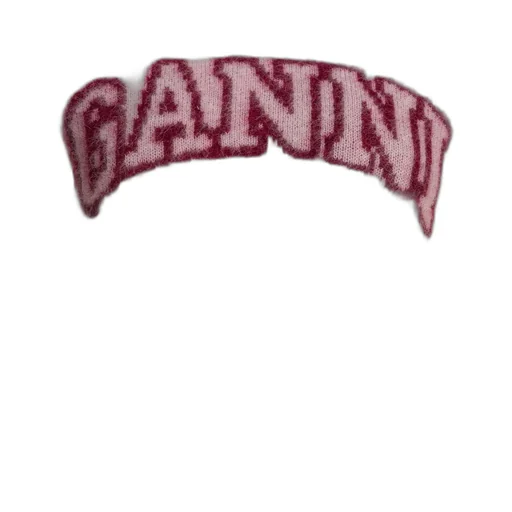 Ganni Graphic Knitted T-Shirt