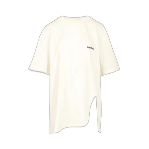 Slit Crew-Neck T-Shirt