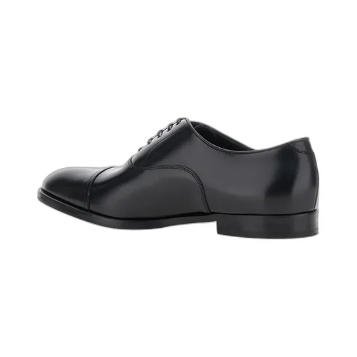 Doucal's Almond Toe Lace-Up Shoes