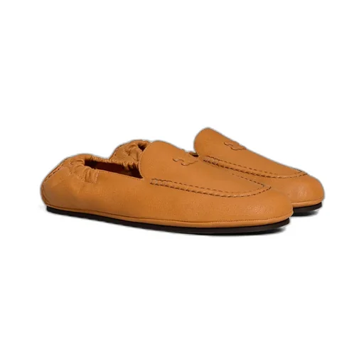 Celine Adam Loafer With Triomphe In Goatskin