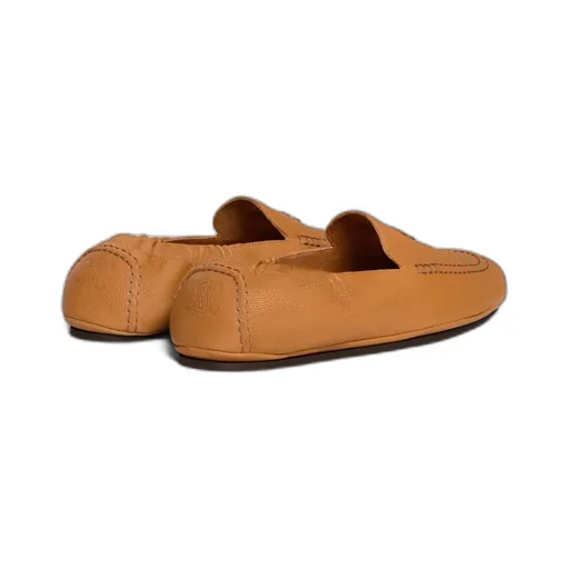 Celine Adam Loafer With Triomphe In Goatskin