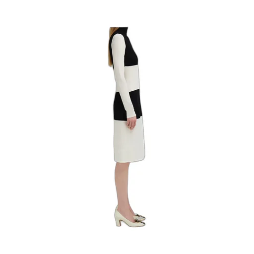 Contrast Color Dress