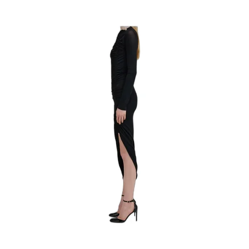 Ferragamo Long Sleeve Draped Dress