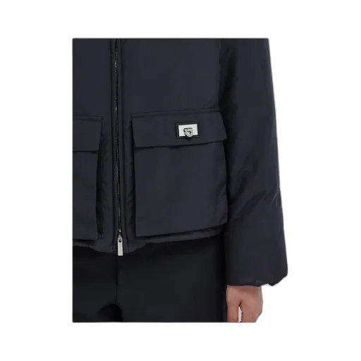 Ferragamo Zip-Up Hooded Padded Jacket