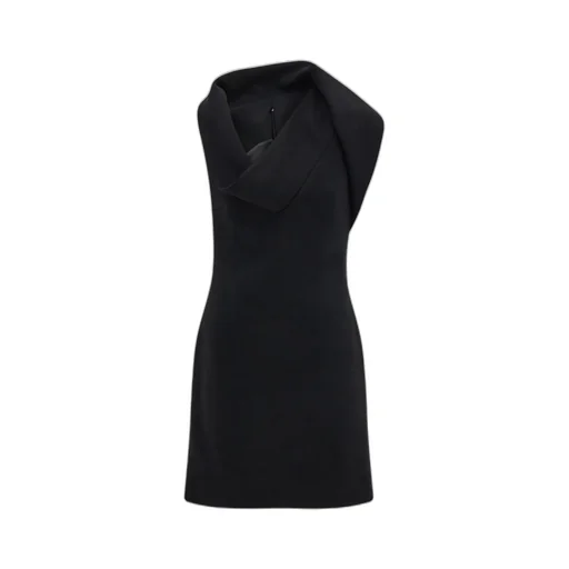 Ferragamo Asymmetric Mini Dress