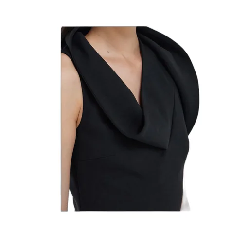 Ferragamo Asymmetric Mini Dress