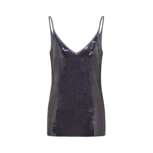 Ferragamo Sleeveless Sequin Top