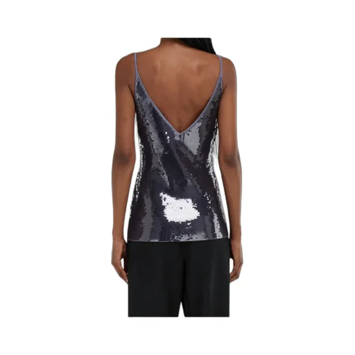 Ferragamo Sleeveless Sequin Top