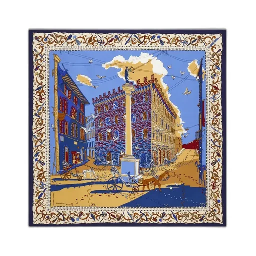 Printed Silk Scarf
