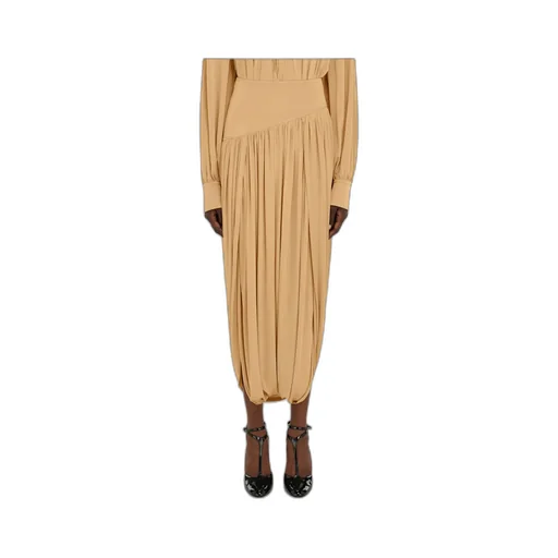 Skirt With Basque Detail