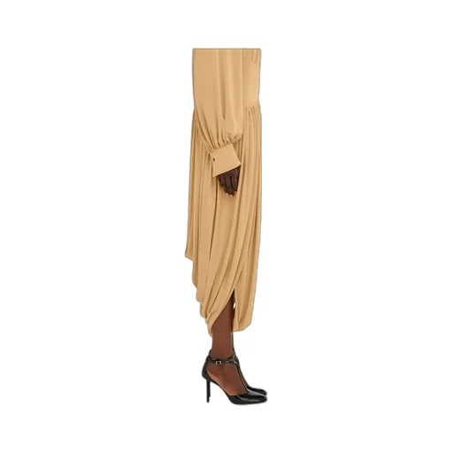 Skirt With Basque Detail
