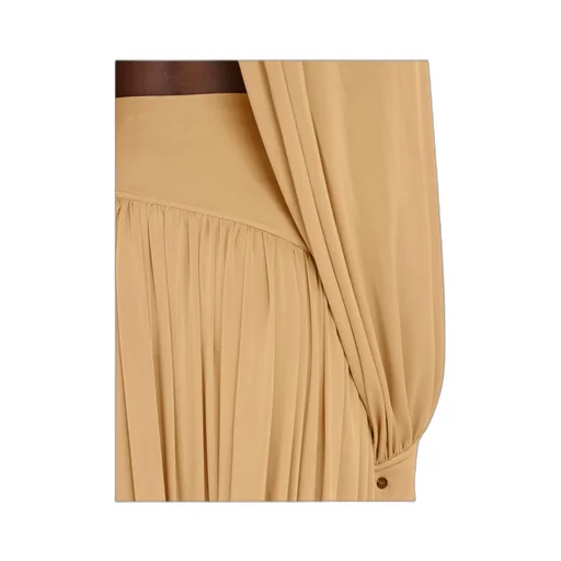 Skirt With Basque Detail