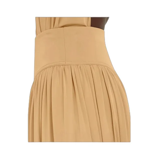 Skirt With Basque Detail