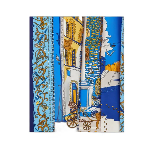 Palazzo Spini Feroni Print Silk Foulard