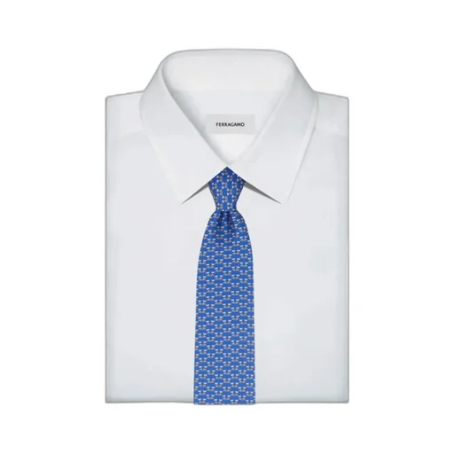 Ferragamo Terrier Printed Tie