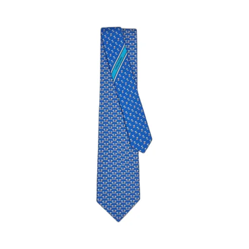 Ferragamo Terrier Printed Tie
