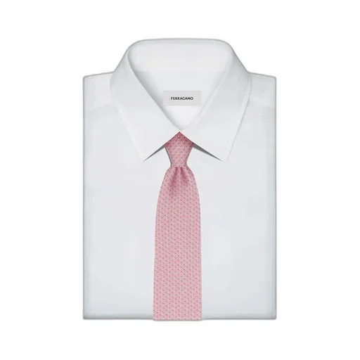 Ferragamo Geometric Pattern Tie