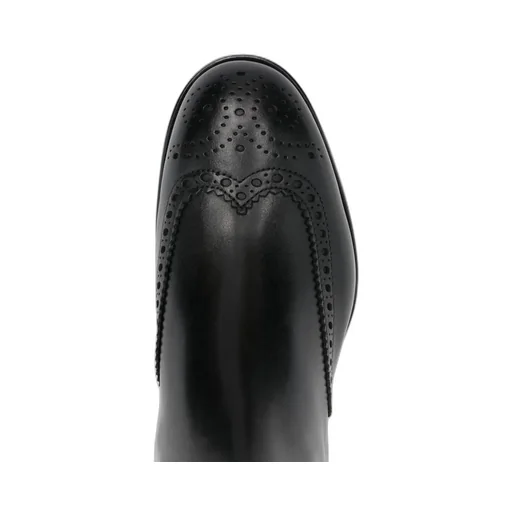 Round-Toe Ankle Boots