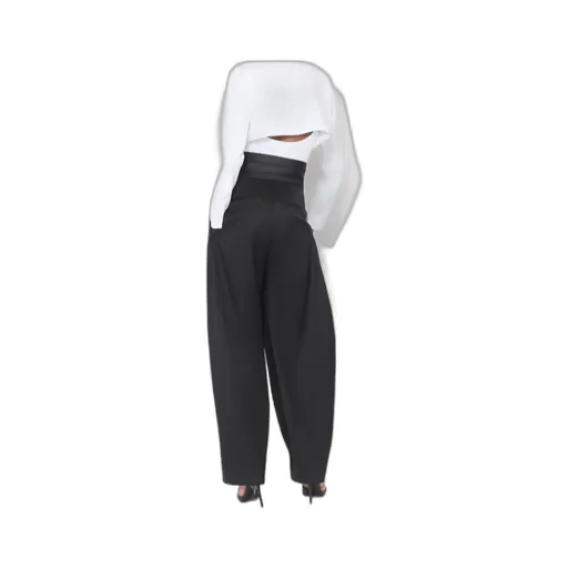 Tux Round Pants In Wool