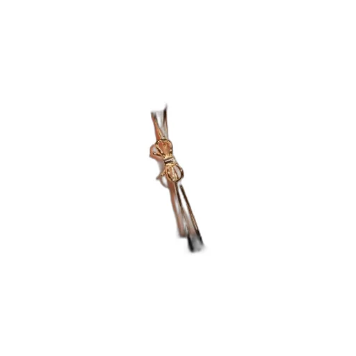 Ferragamo Logo Engraved Bow Bracelet