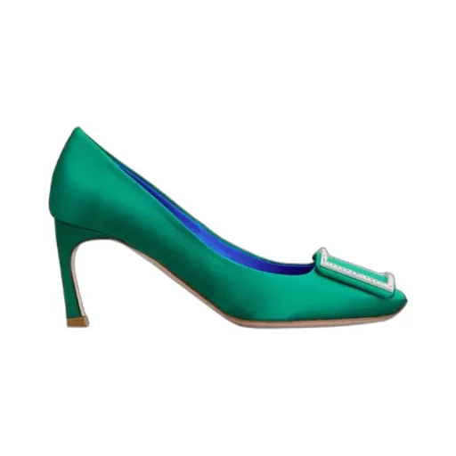 Roger Vivier Trompette Satin Pumps