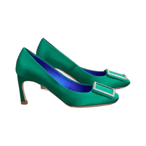 Roger Vivier Trompette Satin Pumps
