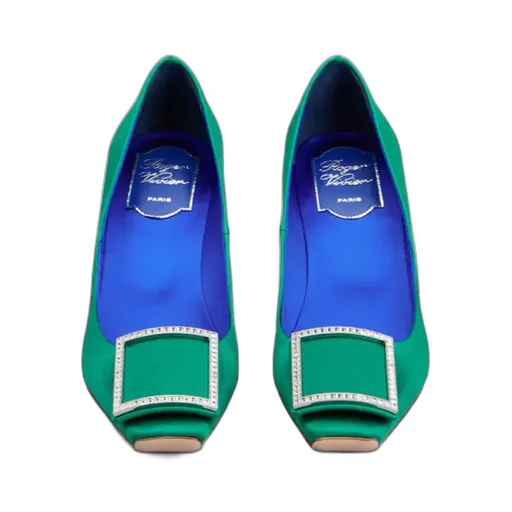 Roger Vivier Trompette Satin Pumps