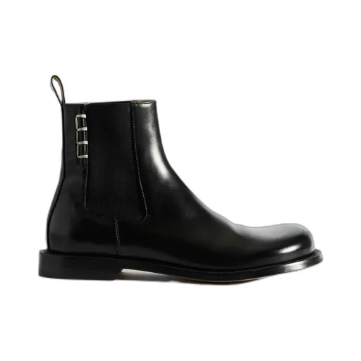 Chelsea Loafer Boots In Black