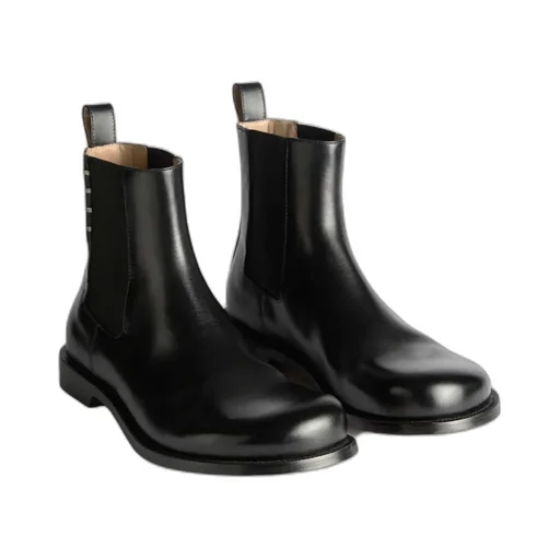 Chelsea Loafer Boots In Black