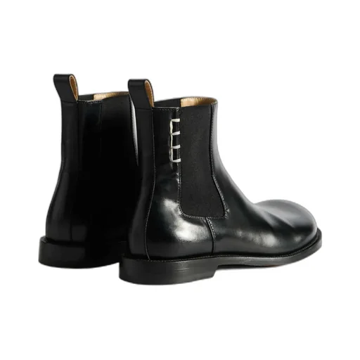 Chelsea Loafer Boots In Black