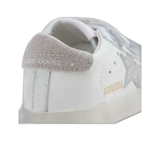 Golden Goose Kids Baby School Touch-Strap Sneakers