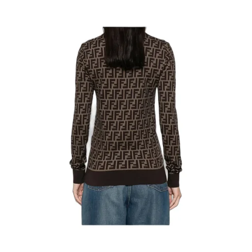 Logo Pattern Sweater