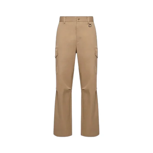 Moncler Button Detailed Straight Leg Pants