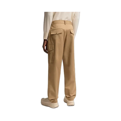 Moncler Button Detailed Straight Leg Pants
