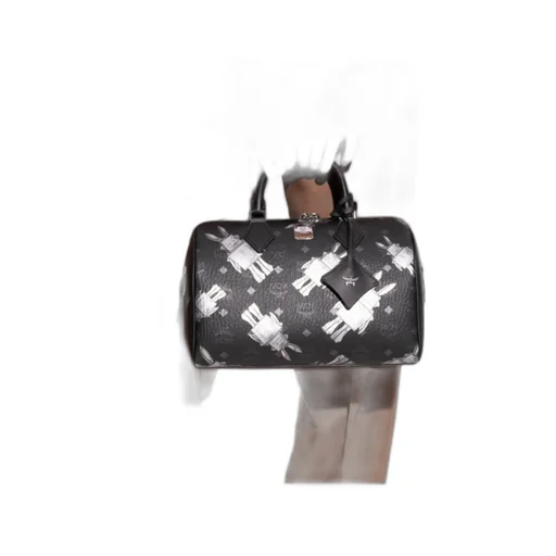 Top-Zip Single-Shoulder Bag