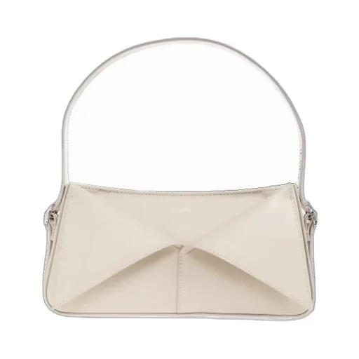 Panelled Leather Shoulder Bag