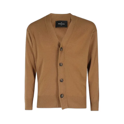 Single-Breasted Sweater
