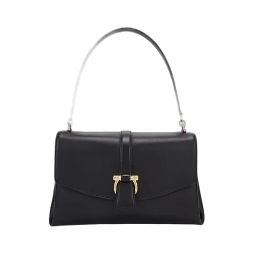 Ferragamo Buckle Top Handle Bag